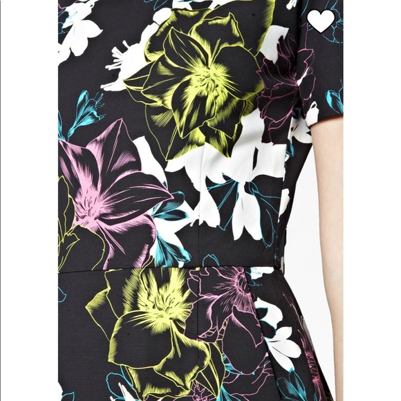 New French Connection Botanical Dress - Picture 3 of 5